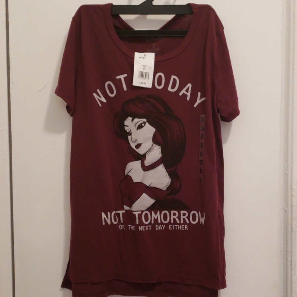 Disney Princess Jasmine "Not Today" Tshirt